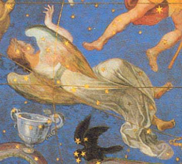 Constelação de Virgem mitologia grega