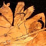 Trabalhos menores de Hércules: Gigante Alcioneu
